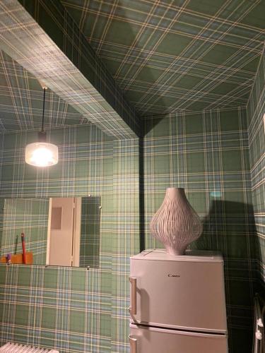 Koupelna v ubytování Le Rayon Vert