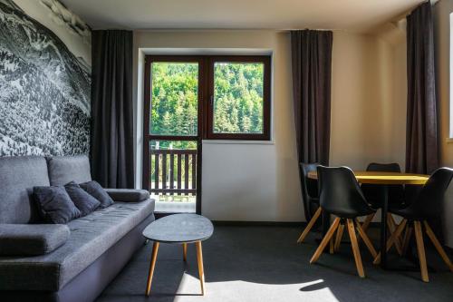 Posezení v ubytování Apartmány Sport & Ski