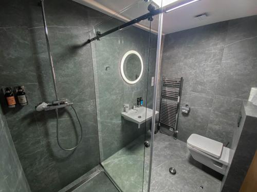 Kúpeľňa v ubytovaní Penzión DEER