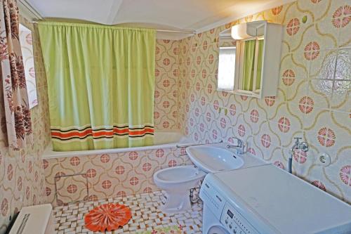 Ванная комната в Ferienhaus Aßmus