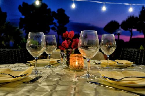 Nápoje v ubytování Tenuta Li Fani Residence Hotel