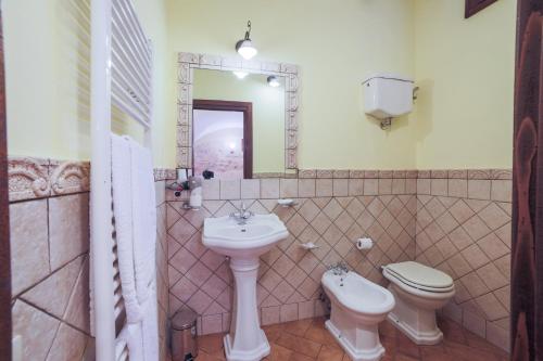 Kúpeľňa v ubytovaní Appartamento Alvavista2