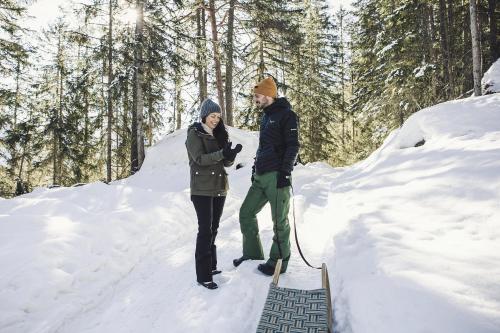 Hotel Johanna mitten im Ötztal durante el invierno