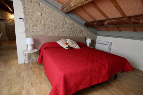 Postel nebo postele na pokoji v ubytování Relais Mevigo - Casa Pietra
