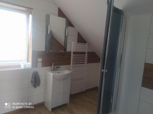 Et badeværelse på Apartament u Małgosi