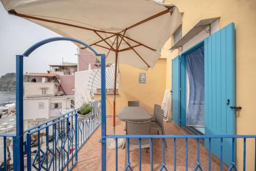 Balkoni atau teres di Residence dei Pescatori