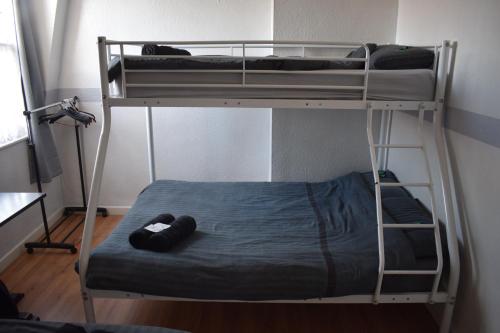 Krevet ili kreveti na sprat u jedinici u okviru objekta MyRoomz Orchid Hotel