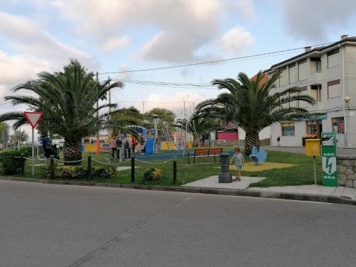 Children's play area sa Apartamentos Sane