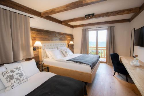 Voodi või voodid majutusasutuse House Troha - Rooms & Apartments toas