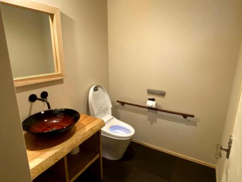 A bathroom at CAMPTON Higashiyama Roku