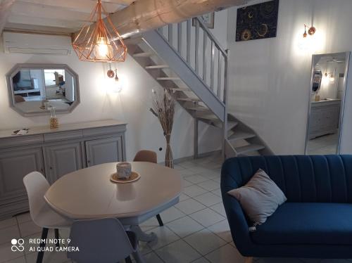 Χώρος καθιστικού στο appartements et