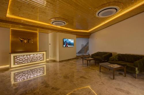 TV a/nebo společenská místnost v ubytování Woodrock Luxury Boutique Hotel