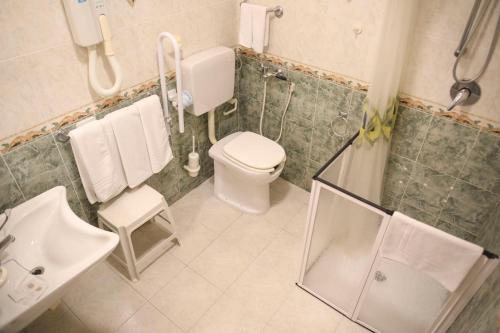 Ένα μπάνιο στο Hotel La Giara