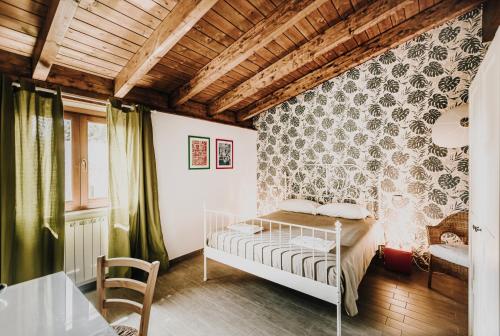 Postel nebo postele na pokoji v ubytování B&b La Cicala