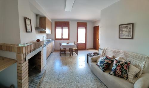 Posezení v ubytování Casa Rural Tobal