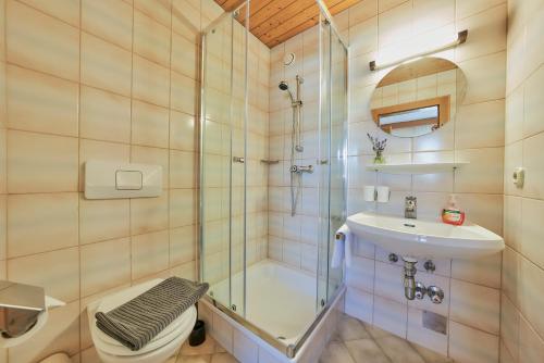 Ванна кімната в Pension Sonnwend