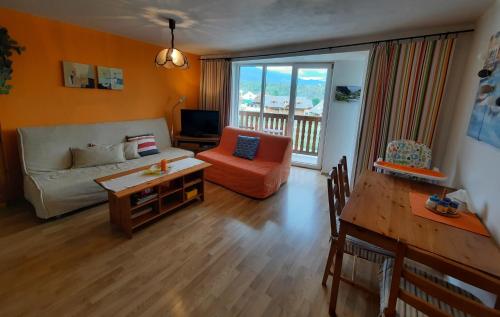 Posezení v ubytování Apartmán Lesná