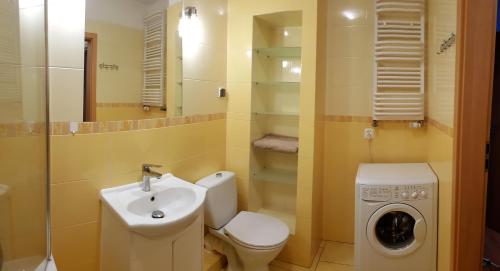 Koupelna v ubytování Apartament Marina Primore - blisko morza, ogrodek