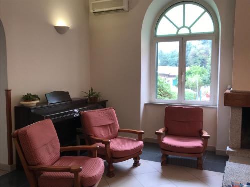 Posezení v ubytování Hotel Villa Selene
