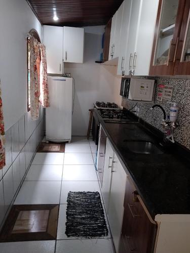 Dapur atau dapur kecil di Ilha Grande Mar