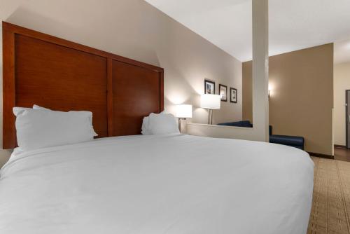 Postel nebo postele na pokoji v ubytování Comfort Inn & Suites North Mankato
