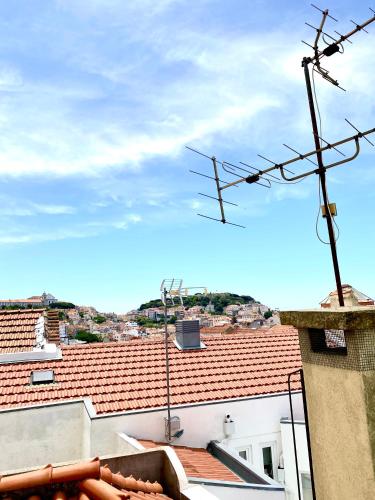 20-2 Lisbon Castle view apartment with French terrace