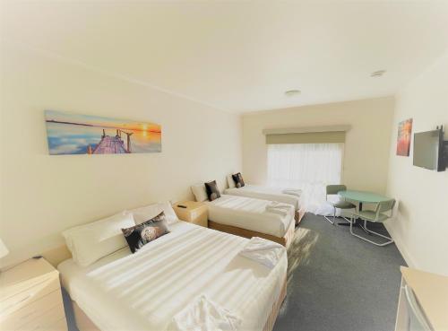 Carrum Downs Motelにあるベッド