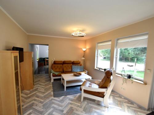 Posezení v ubytování Holiday Home in Harz near Ski Slopes
