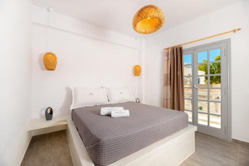 Posteľ alebo postele v izbe v ubytovaní Kasteli Luxury Rooms