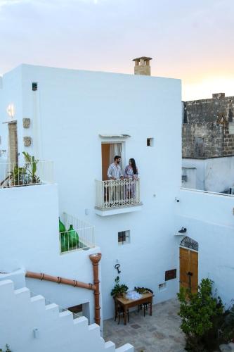 Un balcón o terraza de CORTE LARGO LAURO DIMORE & SPA