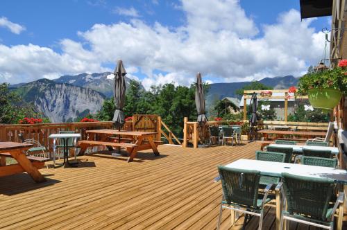 Vista general de una montaña o vista desde el hotel 