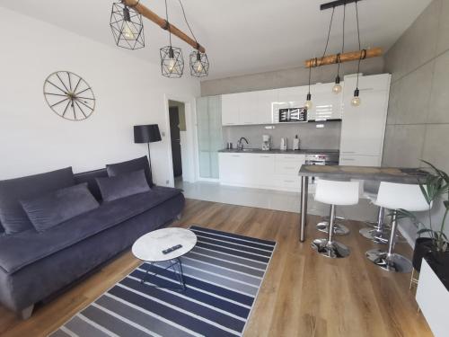 Majoituspaikan Apartament Platynowy w Centrum Miasta keittiö tai keittotila