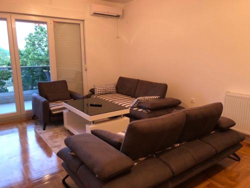Χώρος καθιστικού στο Apartman Mila
