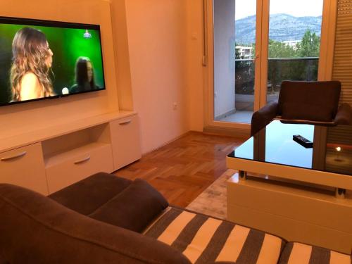 Μια τηλεόραση ή/και κέντρο ψυχαγωγίας στο Apartman Mila