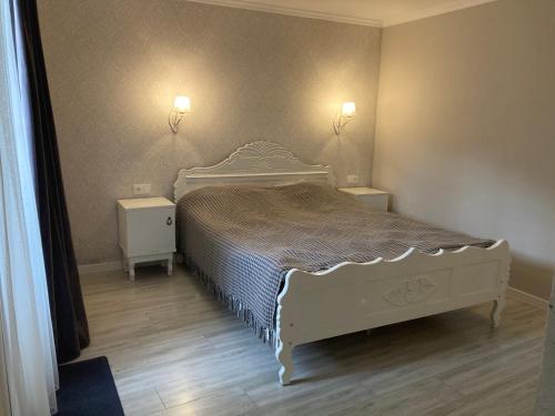 Postel nebo postele na pokoji v ubytování Nikas Guest House