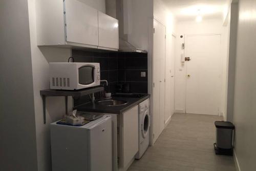 Dapur atau dapur kecil di Moderne et central