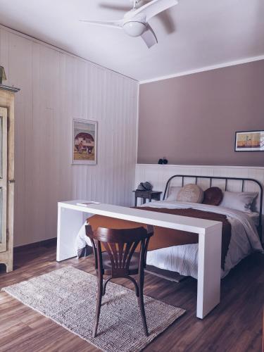 Katil atau katil-katil dalam bilik di B&B Esterofili
