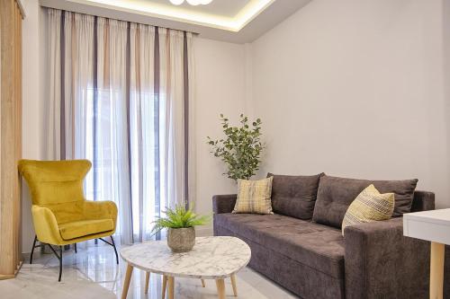 Elegant Central Apartment Veria - με ενδοδαπέδια θέρμανση!!! 휴식 공간