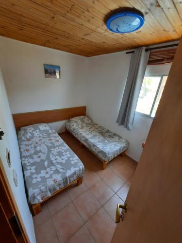 Postel nebo postele na pokoji v ubytování Sapir Apartment