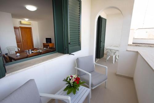 Χώρος καθιστικού στο Villa Altomare