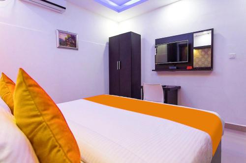 Katil atau katil-katil dalam bilik di Hala Residency