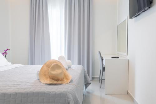 Ένα ή περισσότερα κρεβάτια σε δωμάτιο στο Narya Luxury Apartment