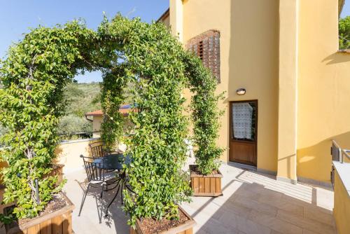 Κήπος έξω από το Agriturismo Villa Bracali
