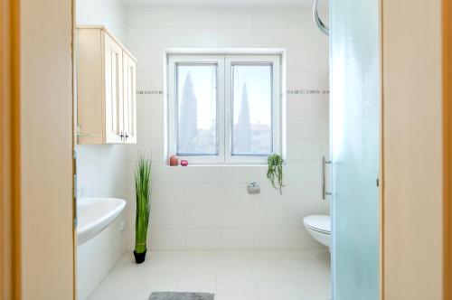 Kylpyhuone majoituspaikassa Villetta Istriana