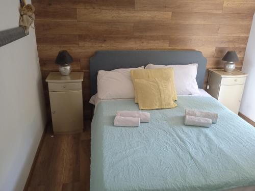 Posteľ alebo postele v izbe v ubytovaní Apartmani Ilena