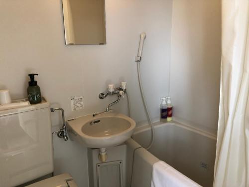 Ванная комната в Hotel Higashihiroshima Hills Saijo