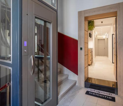 Koupelna v ubytování Luxury rooms Unicus I, II, IV