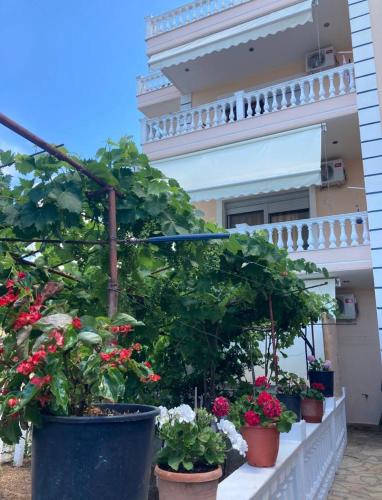 Μπαλκόνι ή βεράντα στο Himara Apartments