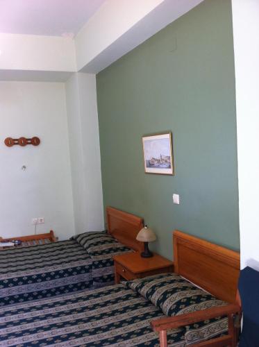 Χώρος καθιστικού στο Zannikos Rooms 