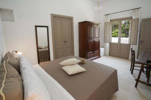 Postel nebo postele na pokoji v ubytování Casa Frea Dimora Storica